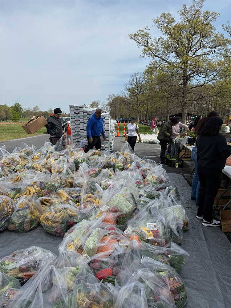 Passion + Compassion Food Distribution community event
