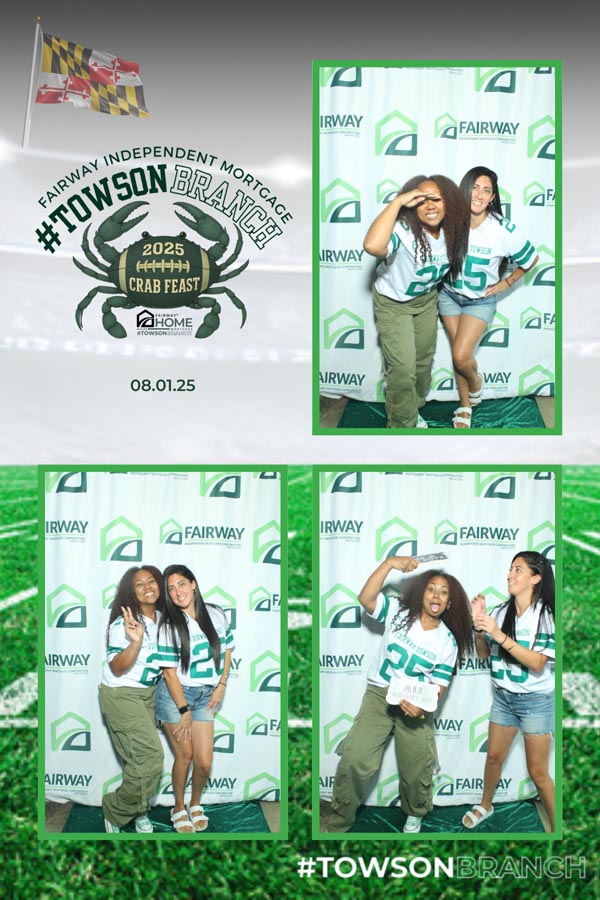 The Crane Team of Fairway enjoying a crab feast work event in 2025