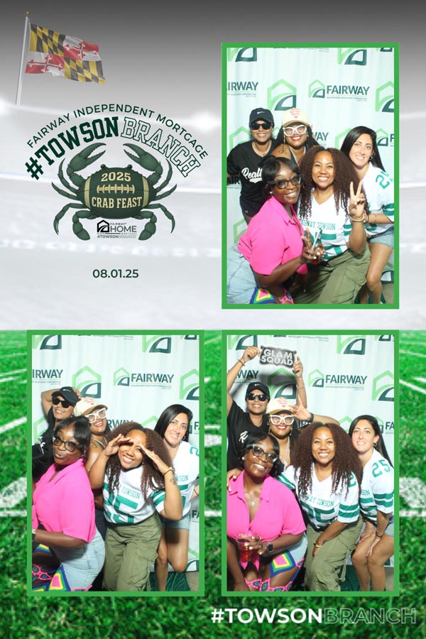 The Crane Team of Fairway enjoying a crab feast work event in 2025