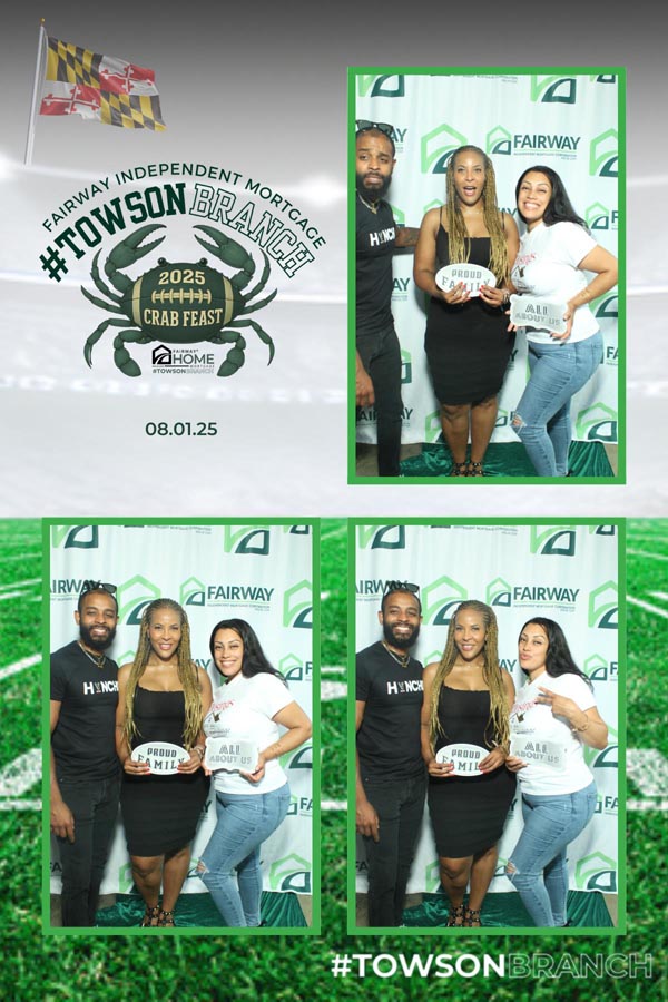 The Crane Team of Fairway enjoying a crab feast work event in 2025