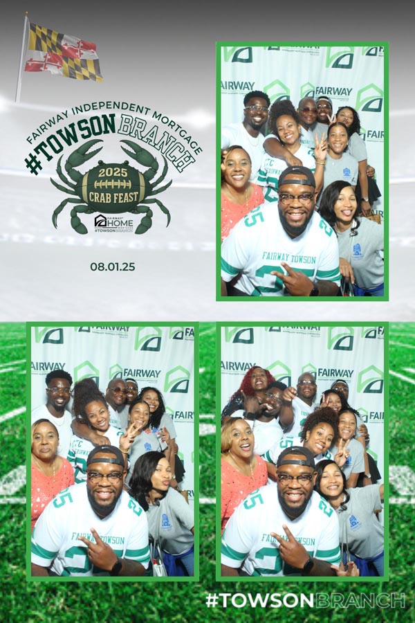 The Crane Team of Fairway enjoying a crab feast work event in 2025