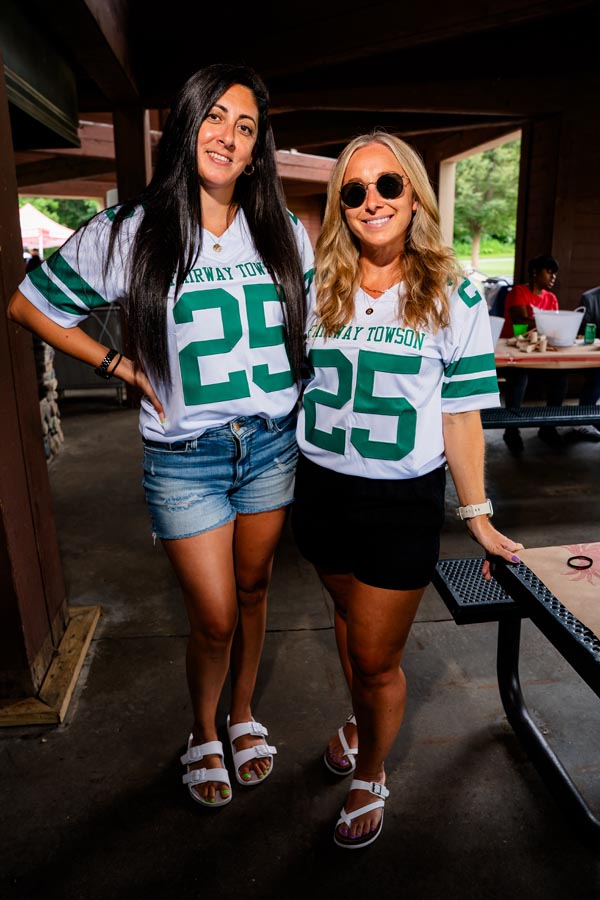 The Crane Team of Fairway enjoying a crab feast work event in 2025