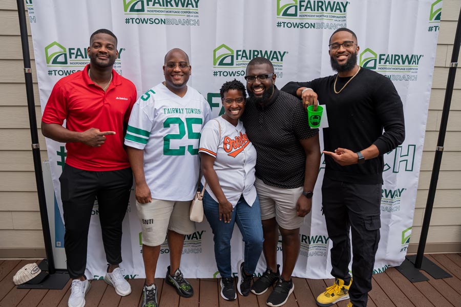 The Crane Team of Fairway enjoying a crab feast work event in 2025