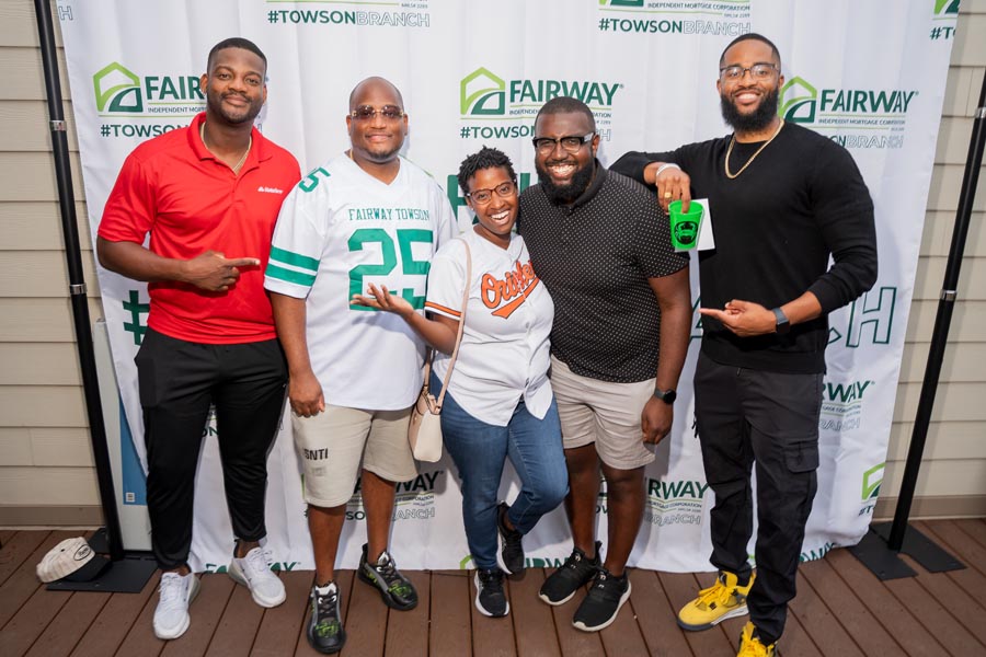 The Crane Team of Fairway enjoying a crab feast work event in 2025