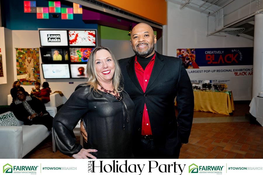 guests of the 2024 Holiday Party for The Crane Team