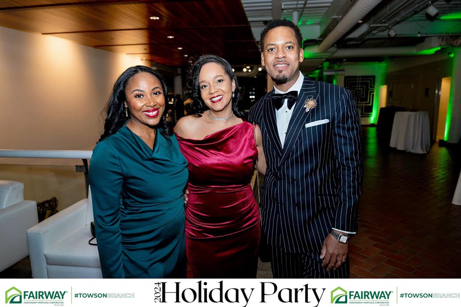 guests of the 2024 Holiday Party for The Crane Team