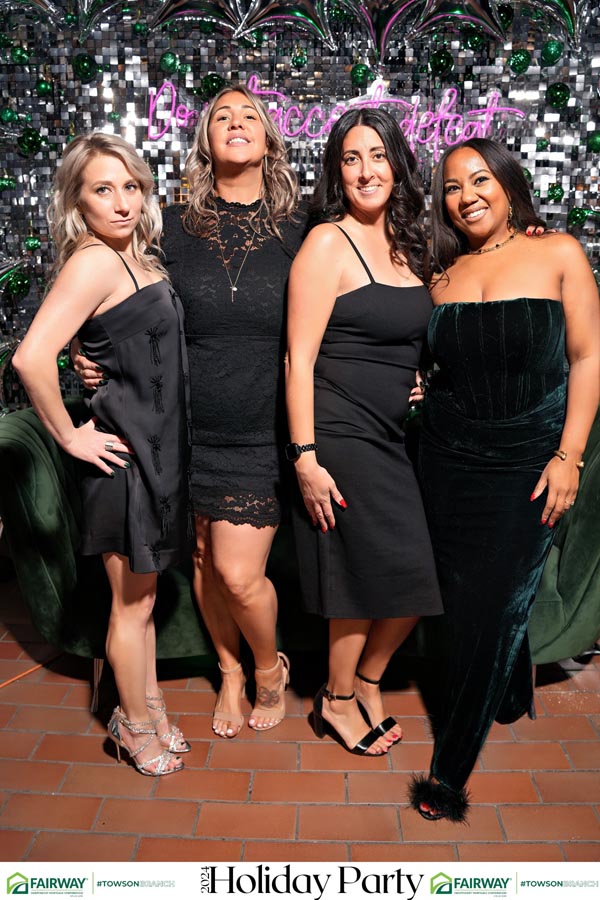 guests of the 2024 Holiday Party for The Crane Team