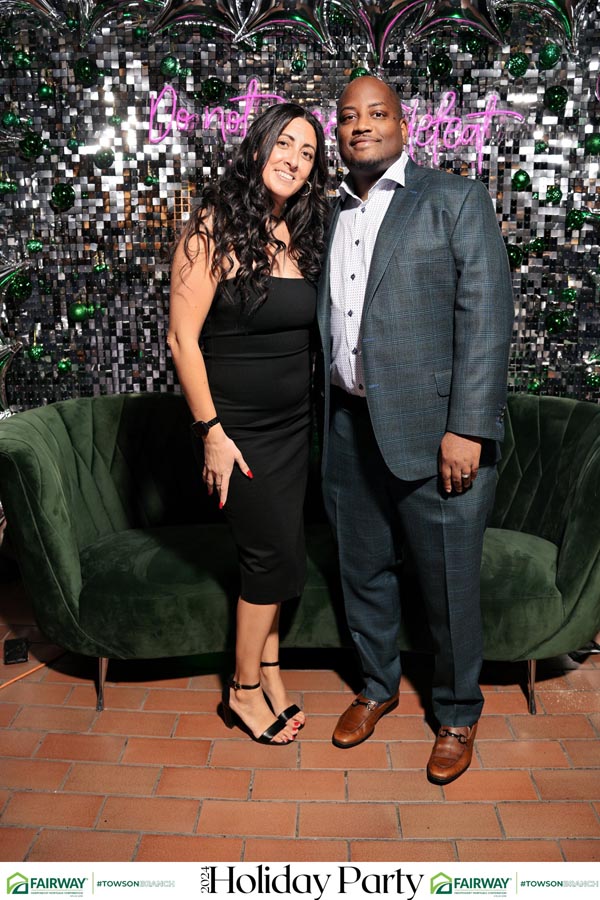 guests of the 2024 Holiday Party for The Crane Team